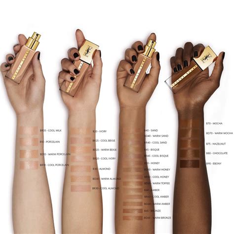 where to buy ysl foundation|ysl foundation shade guide.